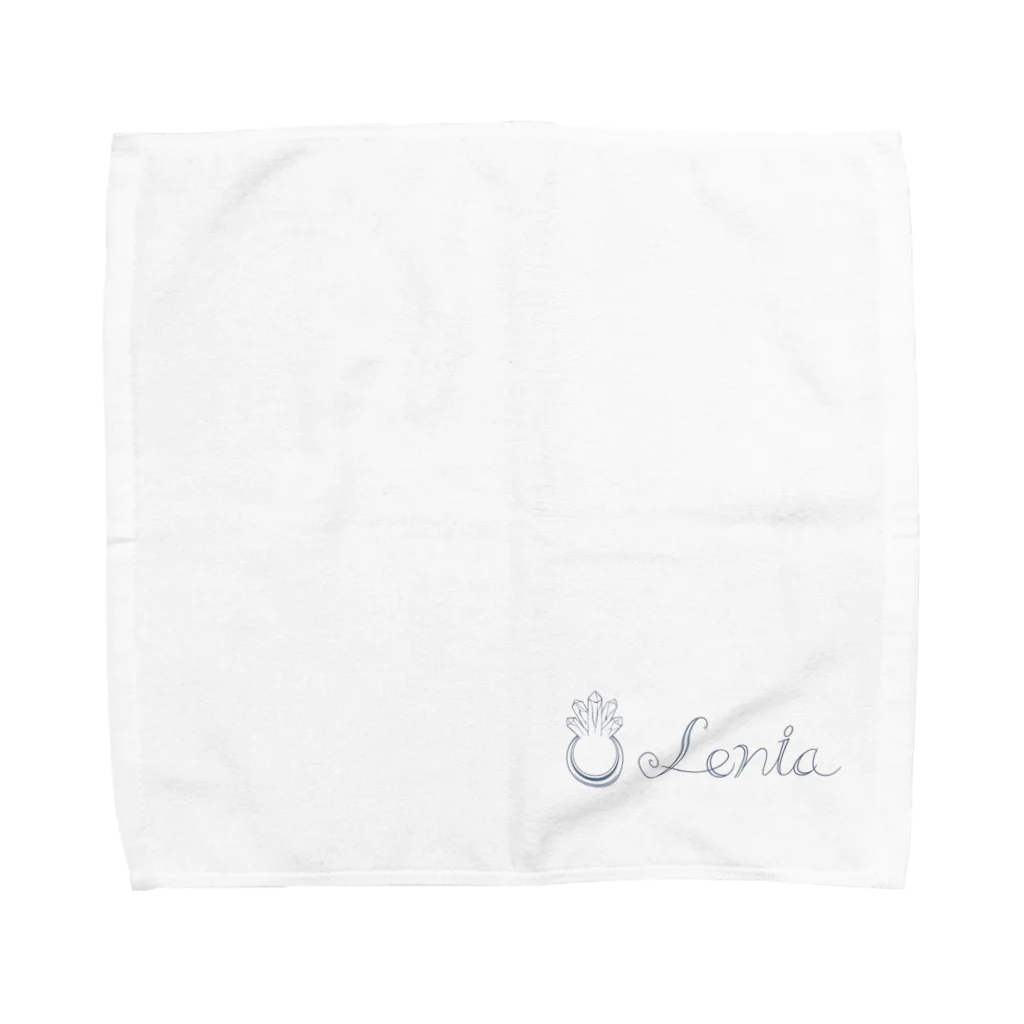 LeniaのLeniaロゴ2 Towel Handkerchief