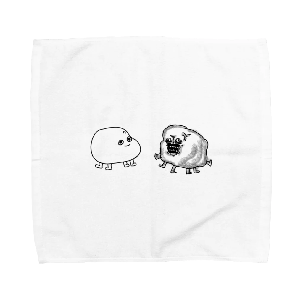 かぎ屋の良い白血球君と悪い白血球君 Towel Handkerchief