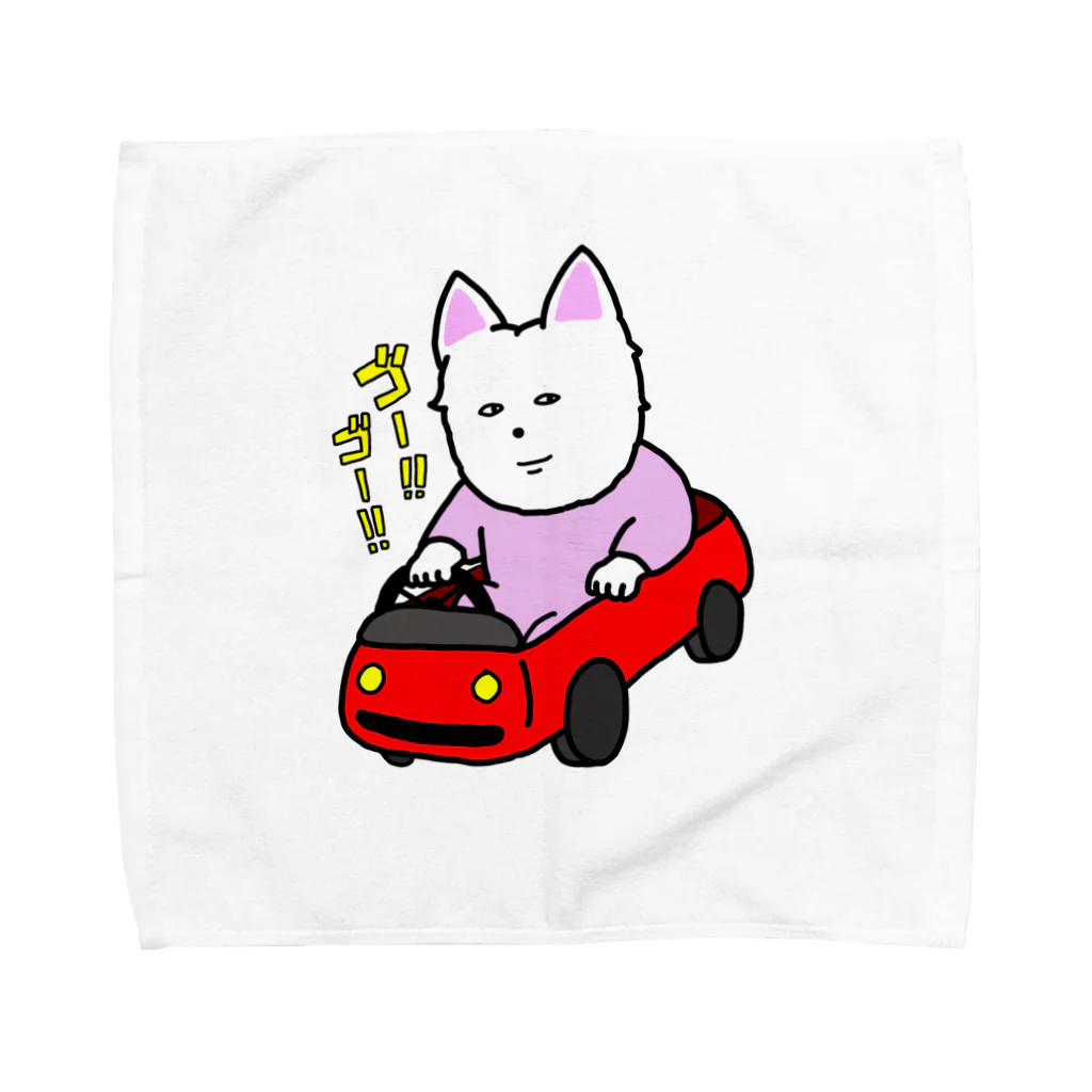 ほかほかドッグのGO！GO！ドッグ Towel Handkerchief