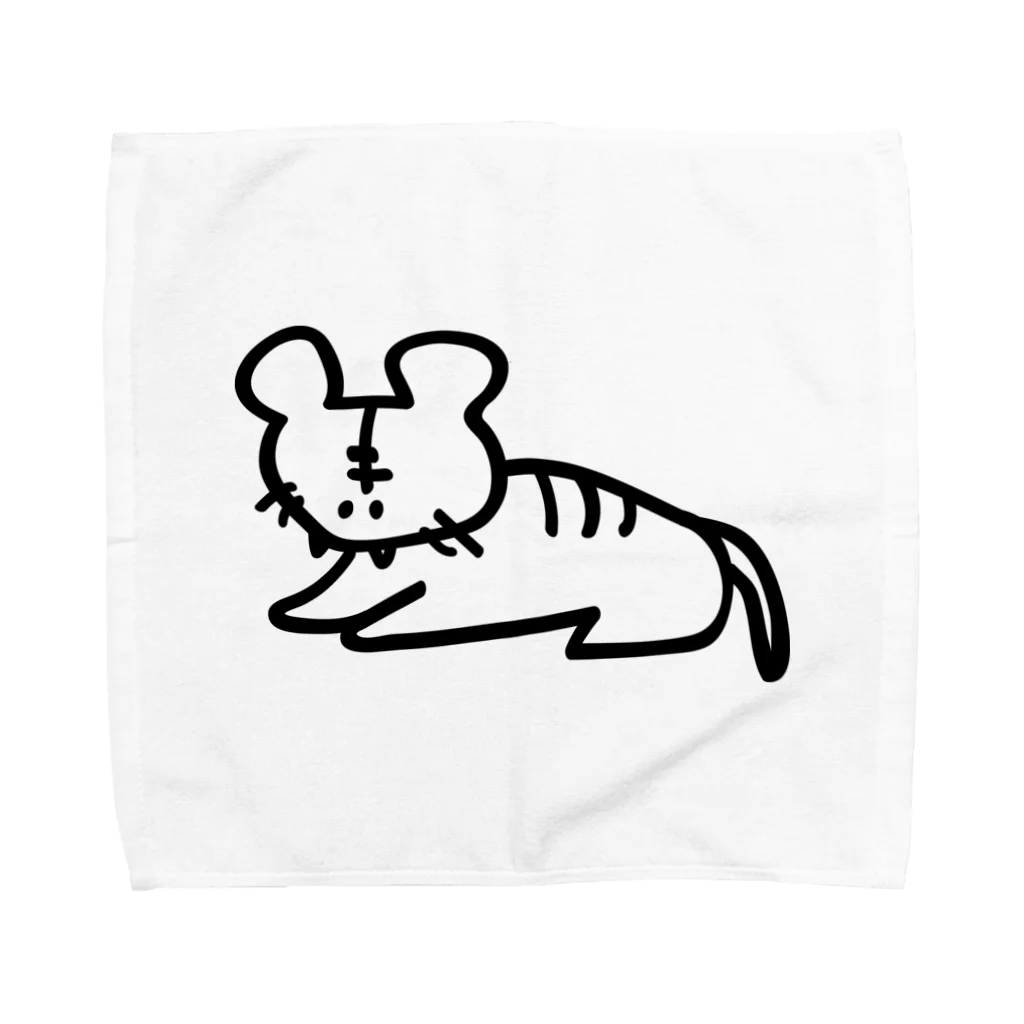 kozukuzukzのとら Towel Handkerchief