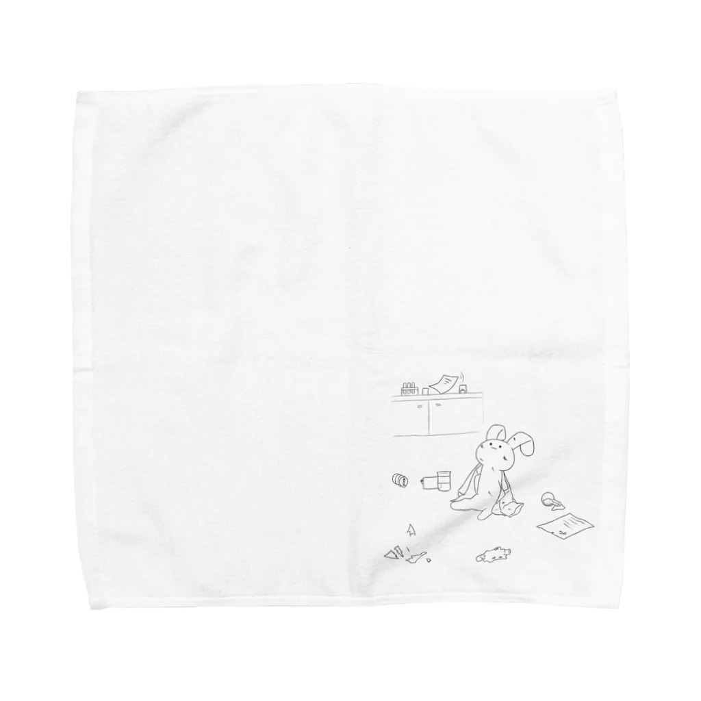 Linkの自暴自棄うさぎ Towel Handkerchief