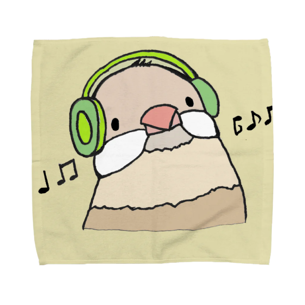 チャッピー屋の文鳥さん Towel Handkerchief