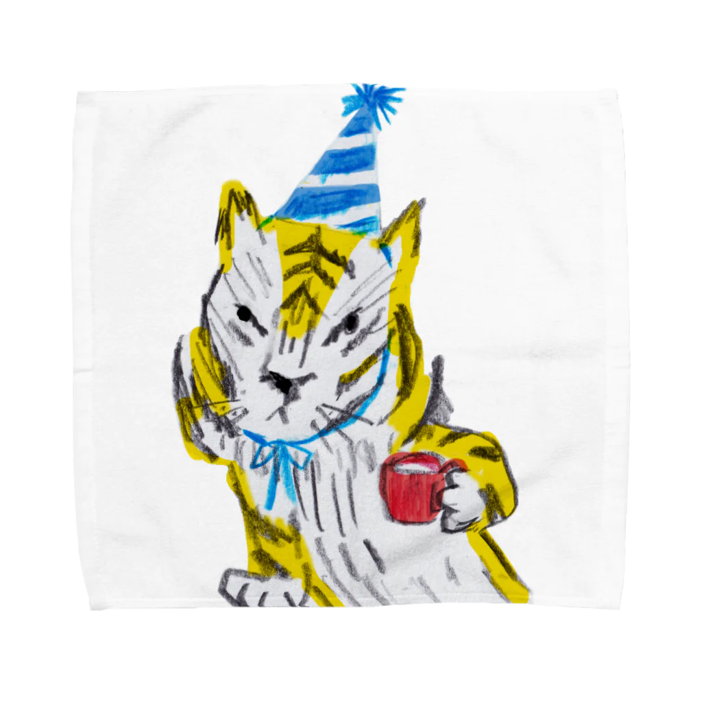 タンバリンの ガオガオくん Towel Handkerchief