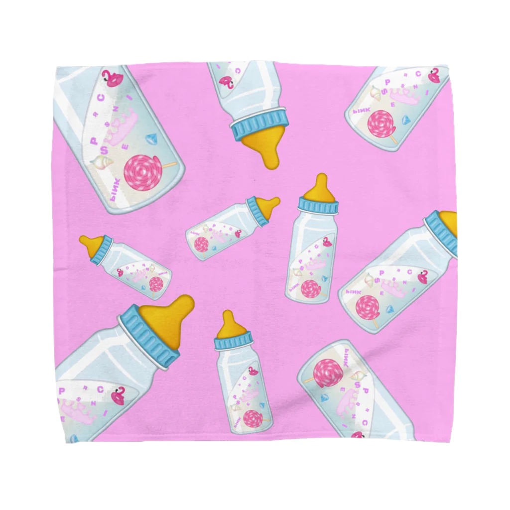 Princess Pinkの隠し味 Towel Handkerchief