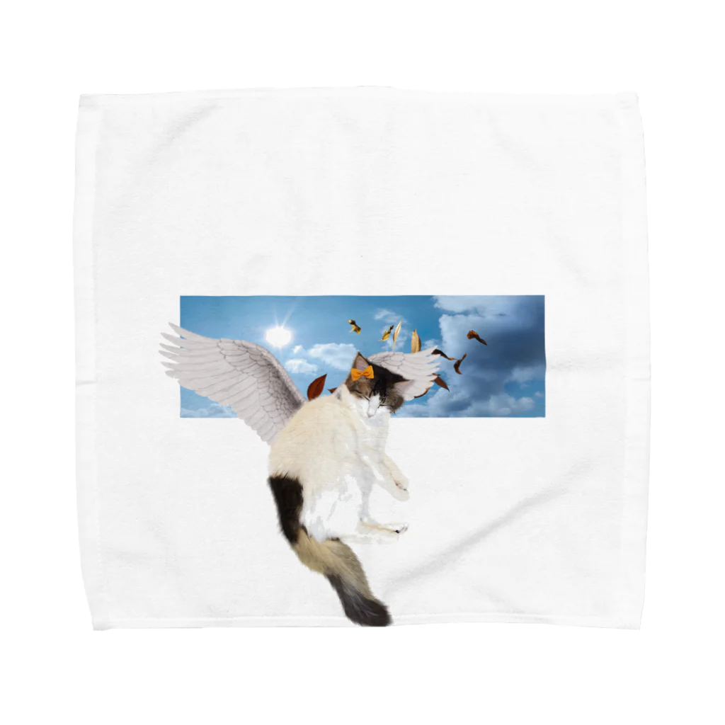 momo_emiの2022 猫 Towel Handkerchief