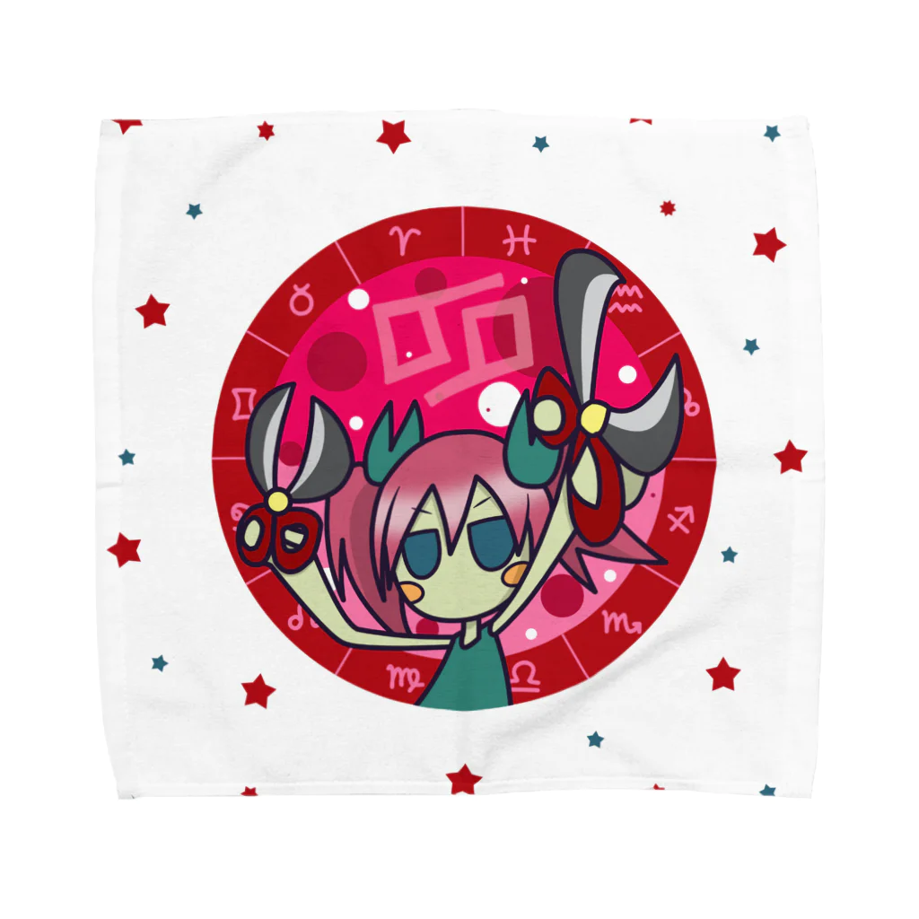 cosmicatiromのかに座 パターン2・フルカラー Towel Handkerchief