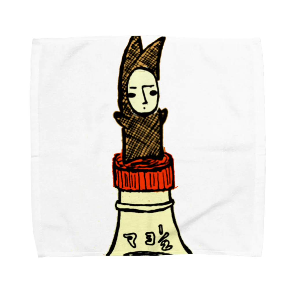 福路トレーナー教室のマヨの妖精 Towel Handkerchief