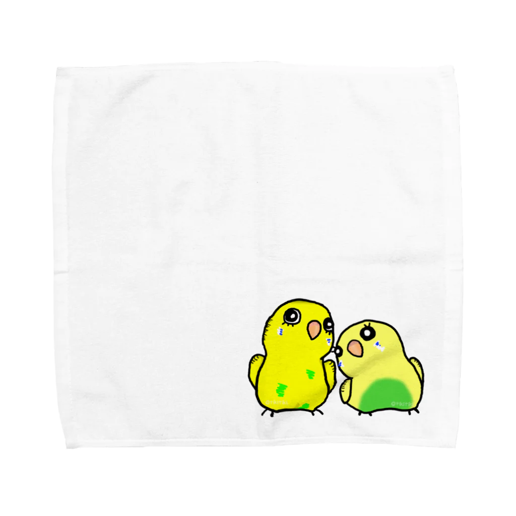 TIKITIKIのピンちゃんとココ Towel Handkerchief