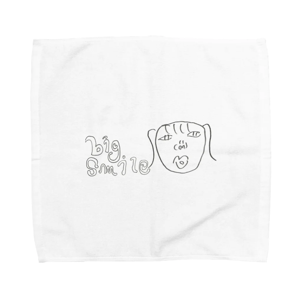 えがおのおんなのこのえがおのおんなのこ Towel Handkerchief