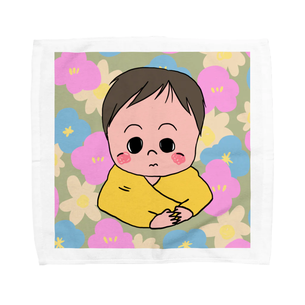 panda_no_kodomoの箱入り娘 Towel Handkerchief