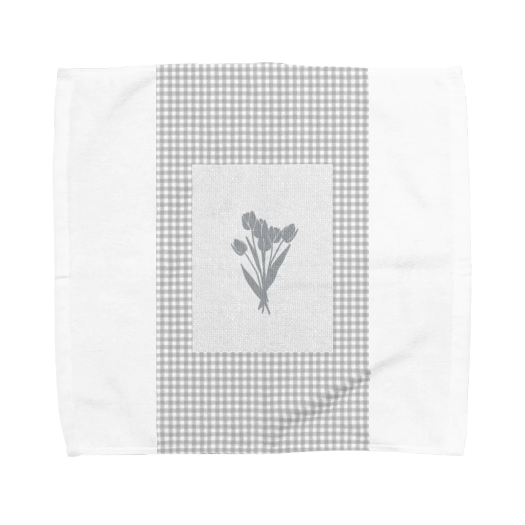 rilybiiのbouquet *ギンガムチェック Towel Handkerchief