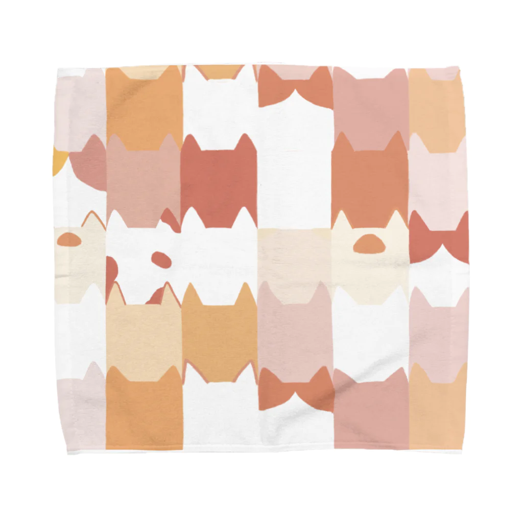 kanikanのNEKO-CUBE Towel Handkerchief