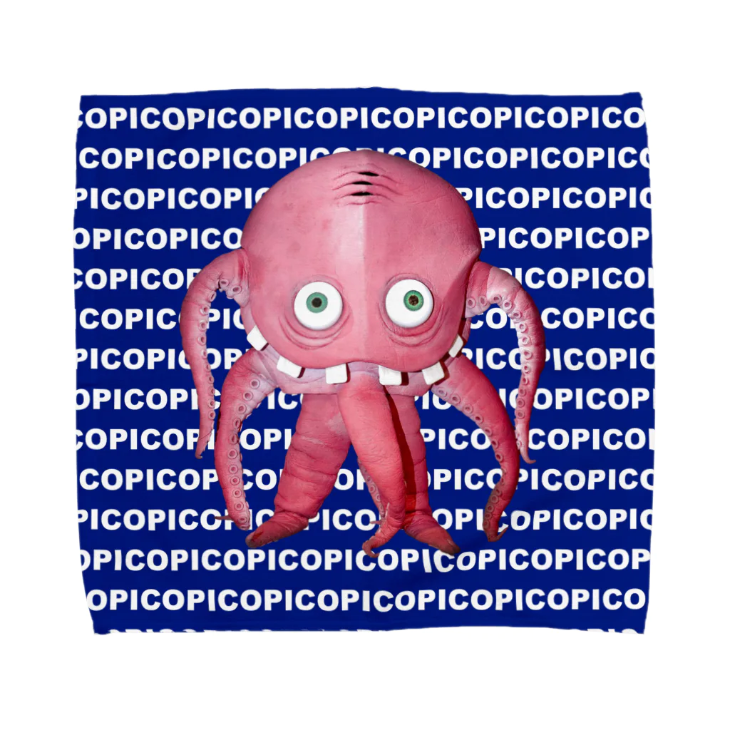 PICOPICOの多幸怪獣タコローン Towel Handkerchief