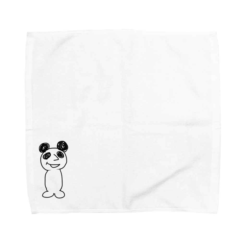 のべのパンダ Towel Handkerchief