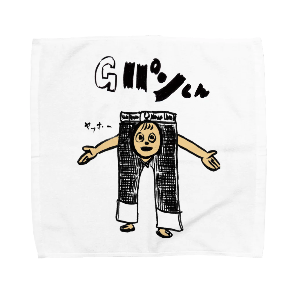 kanisanrecordのGパンくん Towel Handkerchief