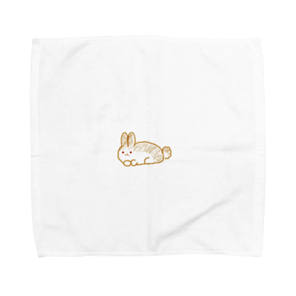 あずきのきなウサギ Towel Handkerchief