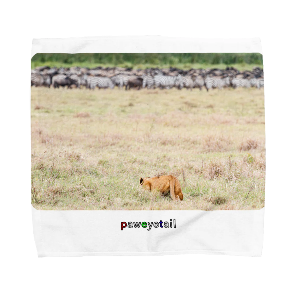 paweyetailのロックオン Towel Handkerchief