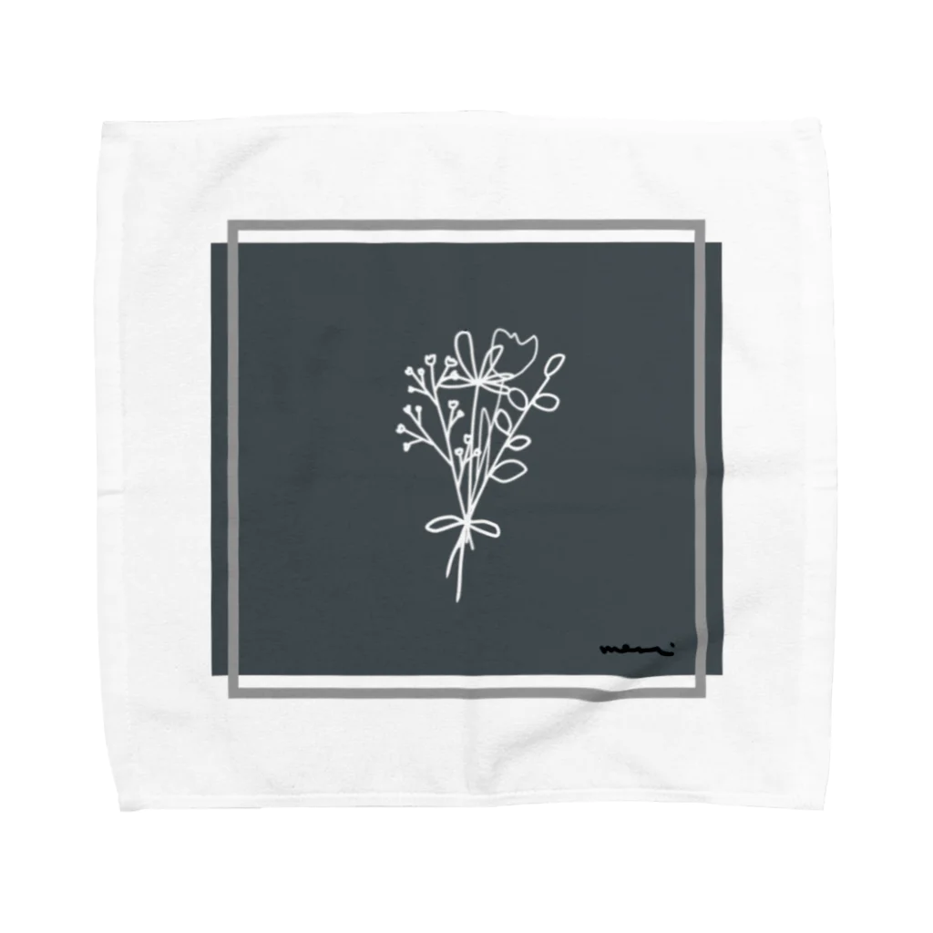 rilybiiのdarkGreen Towel Handkerchief