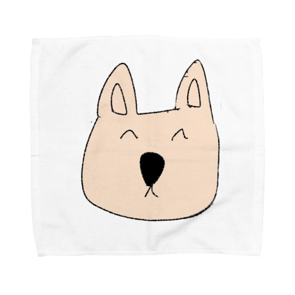 犬パスタの犬 Towel Handkerchief