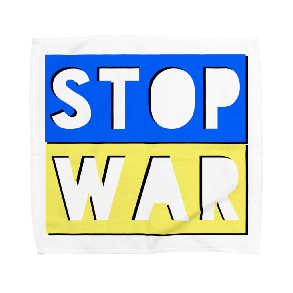 LalaHangeulのSTOP WAR  タオルハンカチ