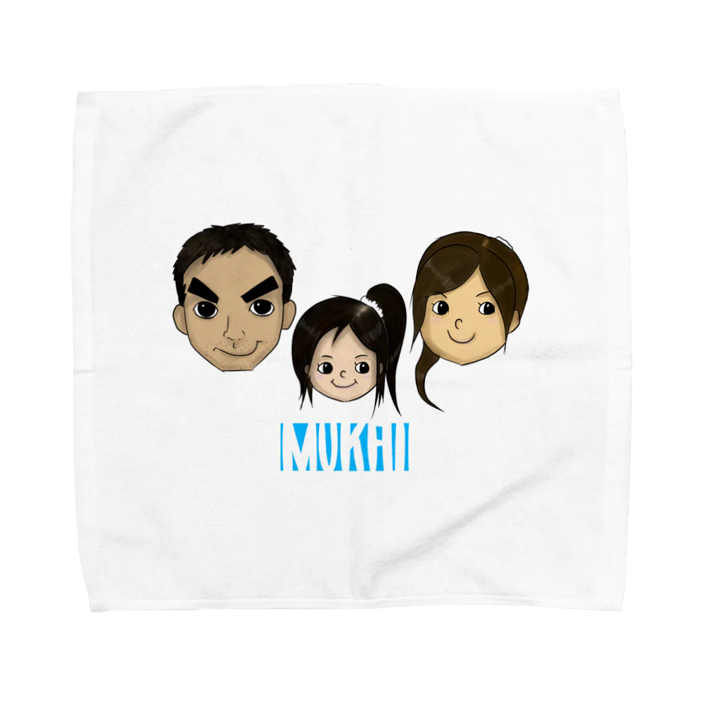 ヤクタニタンシのmukai Towel Handkerchief