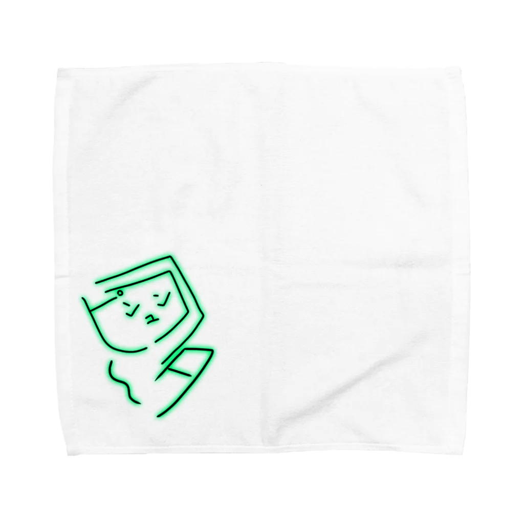 魂 ピュー太君                                 と                                                       ✨副業月収100万円も夢じゃな⁉️✨のもうシンプルってそういうこと Towel Handkerchief