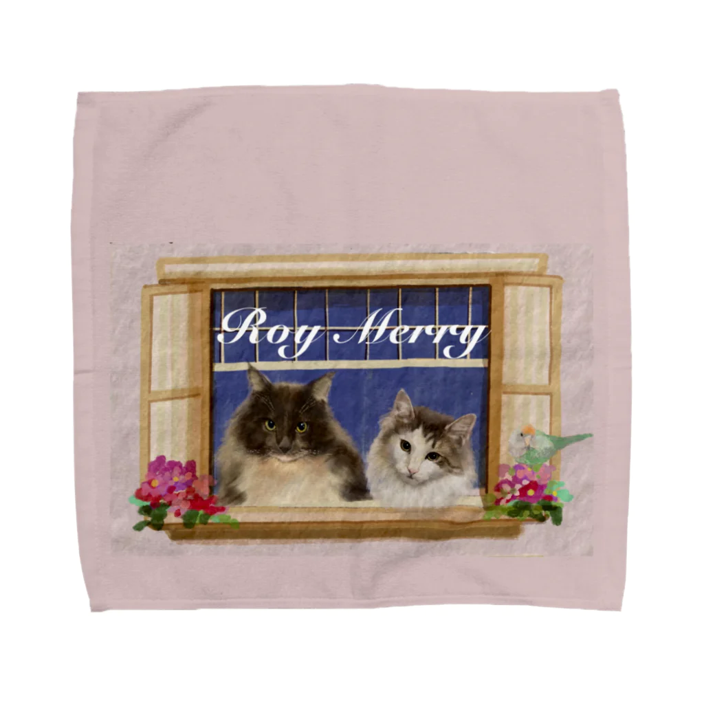 なるみにゃんのメリー＆ロイグッズ2 Towel Handkerchief