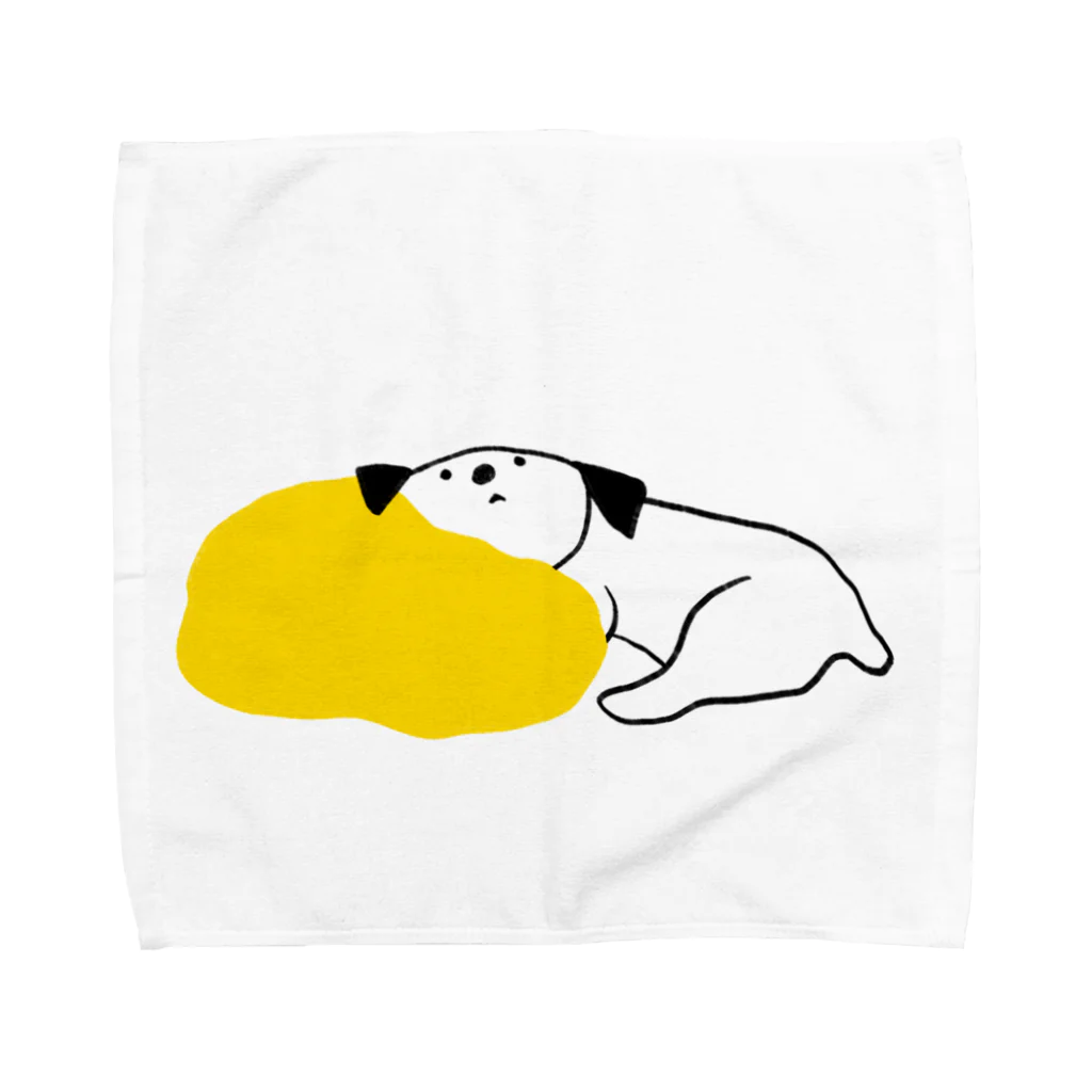 TOMOS-dogのスクランブルエッグ Towel Handkerchief