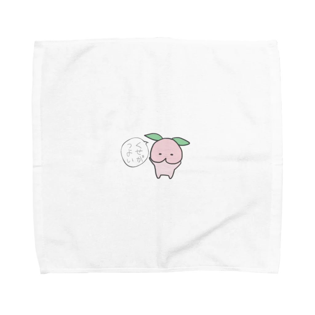 だめかわいい。の癖の強いプリケツ顔の犬 Towel Handkerchief