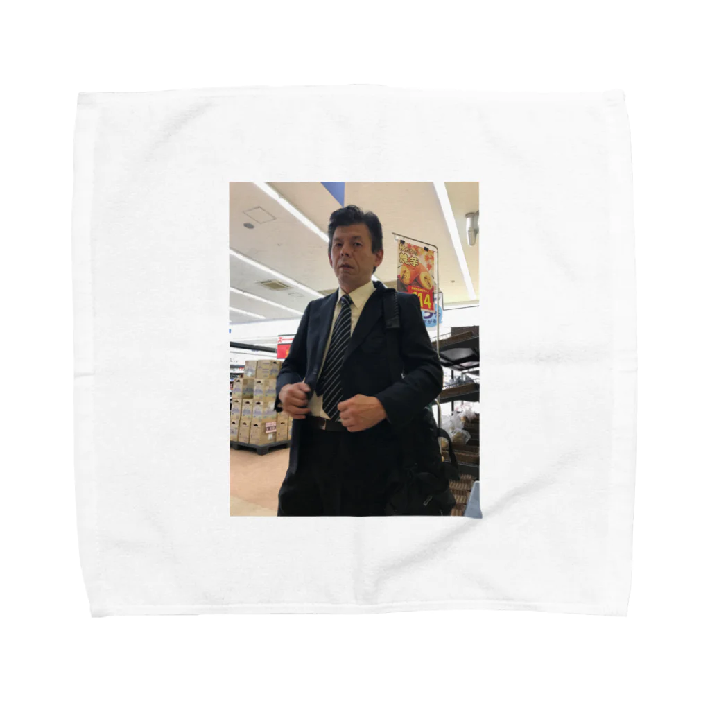 いりたに商会の営業マン Towel Handkerchief