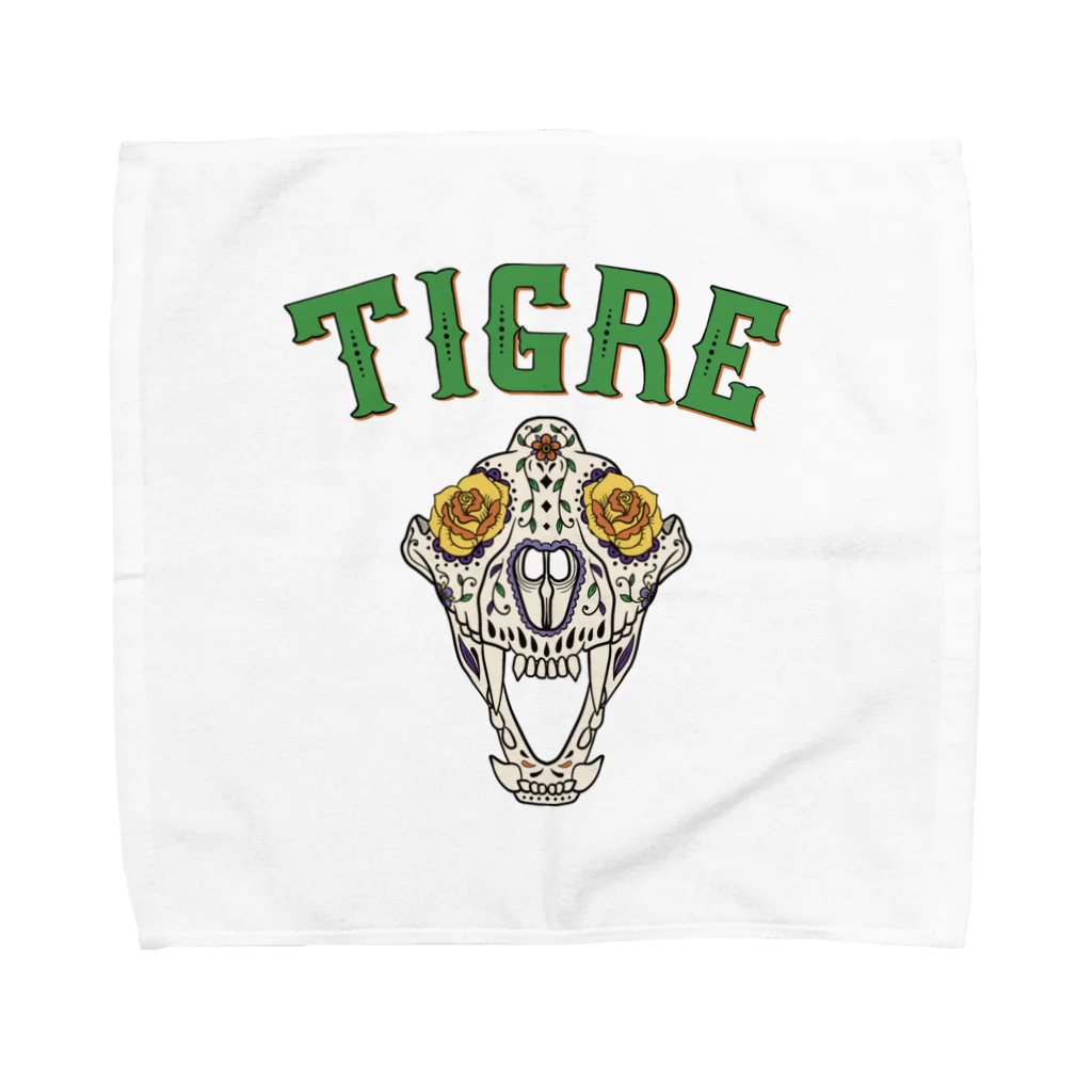 コノデザインのMexican Tigre タオルハンカチ