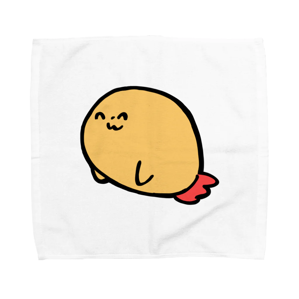 スガイのエビフライあざらし Towel Handkerchief