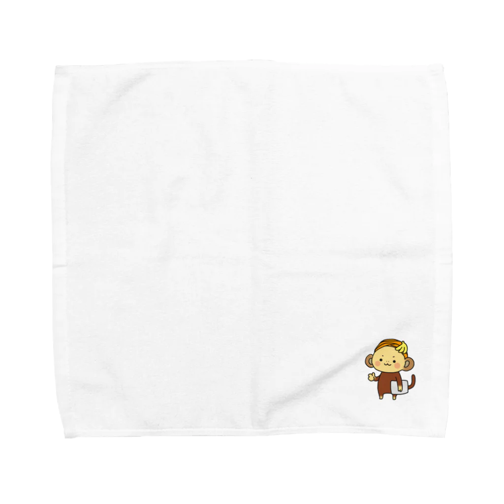 skillshareのスキルシェアさる Towel Handkerchief