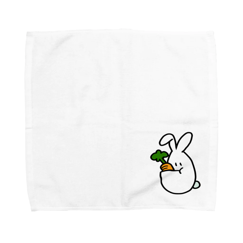 LOEのもぐもぐうさぎ Towel Handkerchief