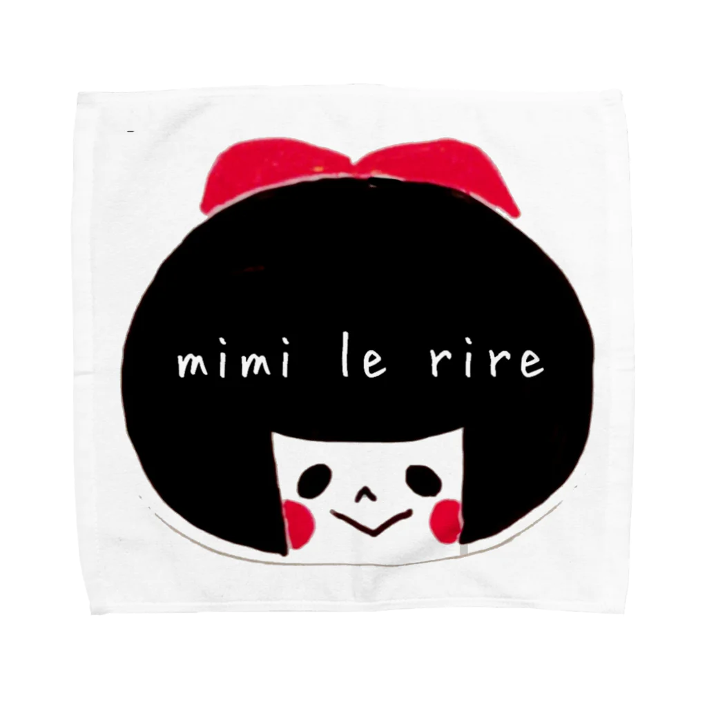 似顔絵＊mimi le rire〜ﾐﾐﾙﾘｰﾙ❁yukiのももこ タオルハンカチ