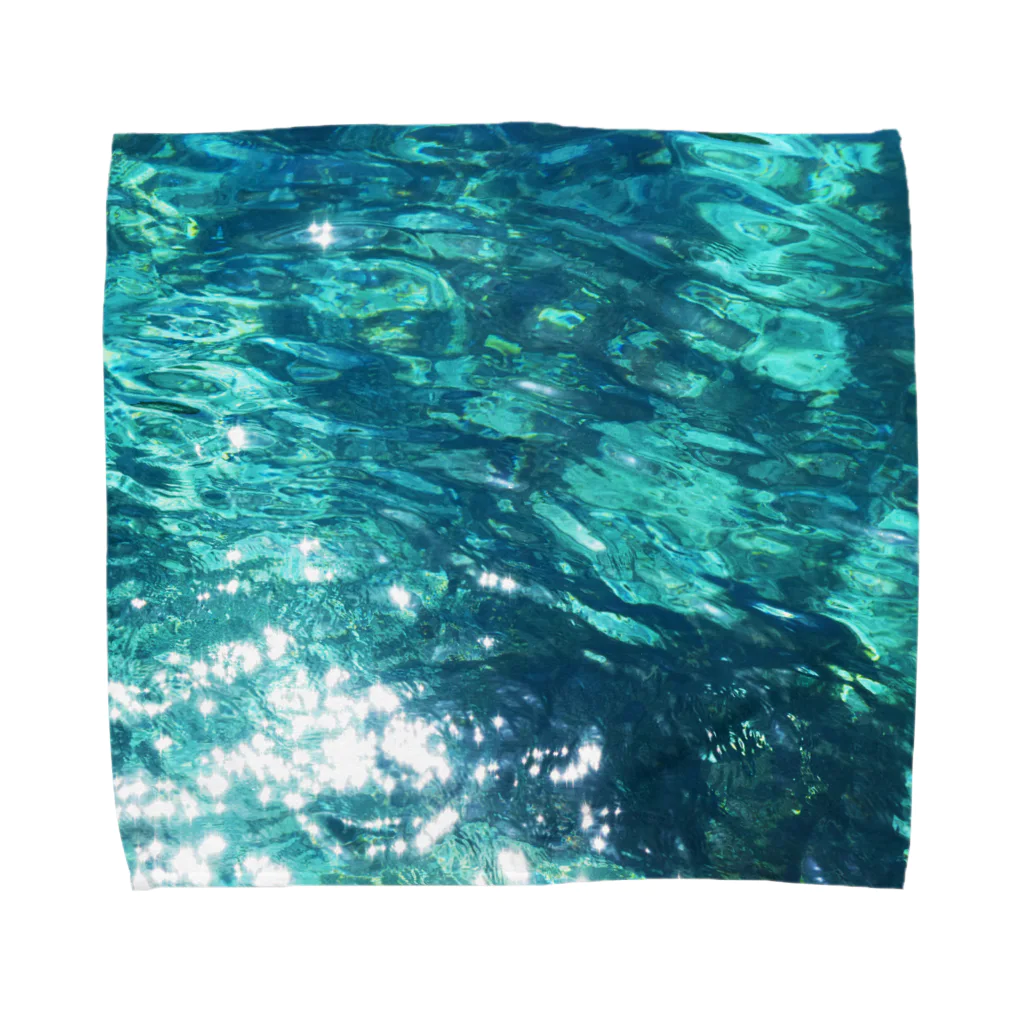 天秤座の嘘みたいに青い海 Towel Handkerchief