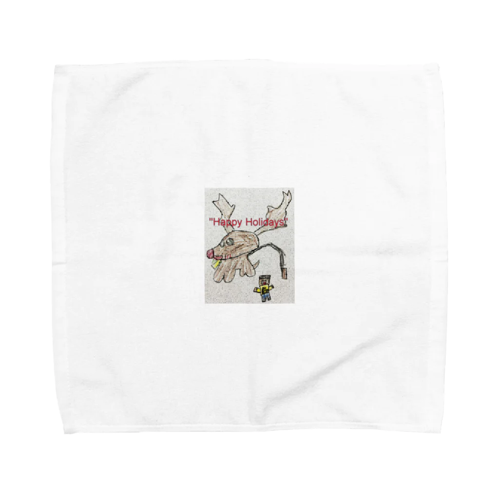 kityiのトナカイさんとお友達 Towel Handkerchief