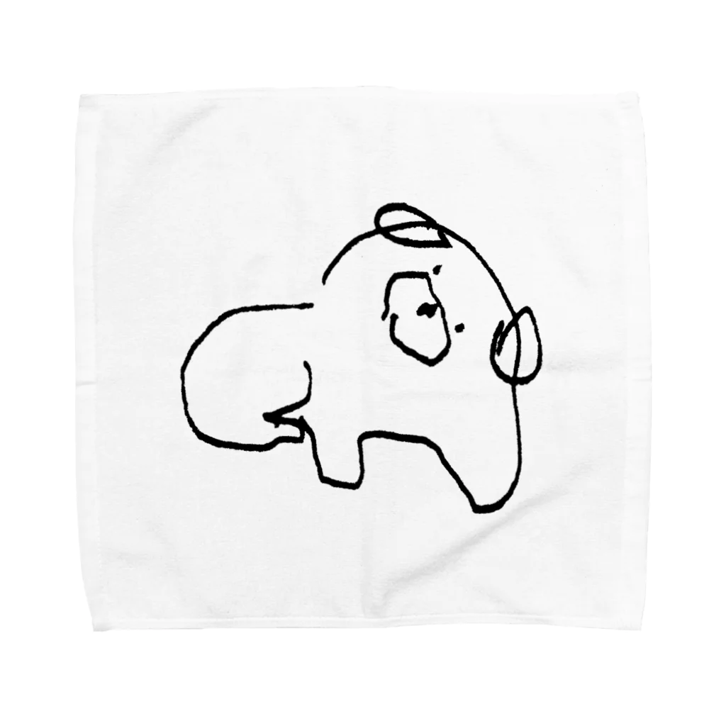 スペースさねぴのいぬ Towel Handkerchief