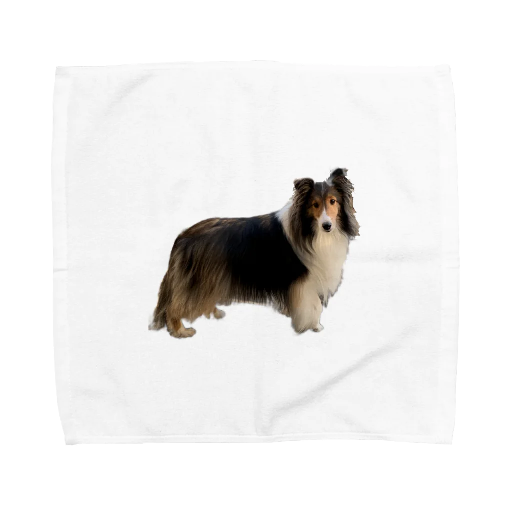犬ロボット！のかわいい犬 Towel Handkerchief