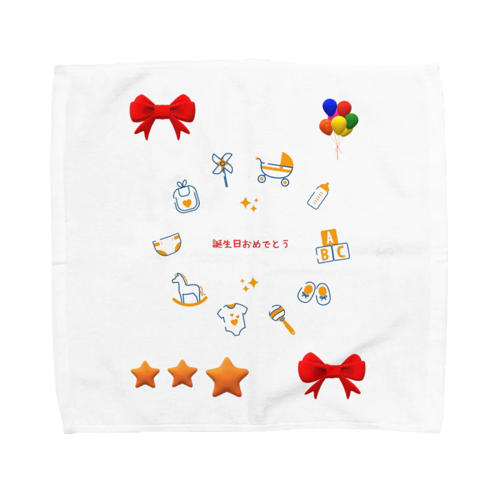 SUZURIのタオルハンカチ Towel Handkerchief