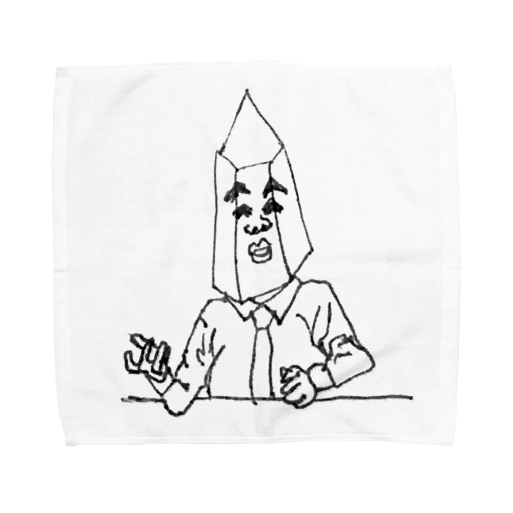 かっとび水晶課長の上機嫌 水晶課長 Towel Handkerchief