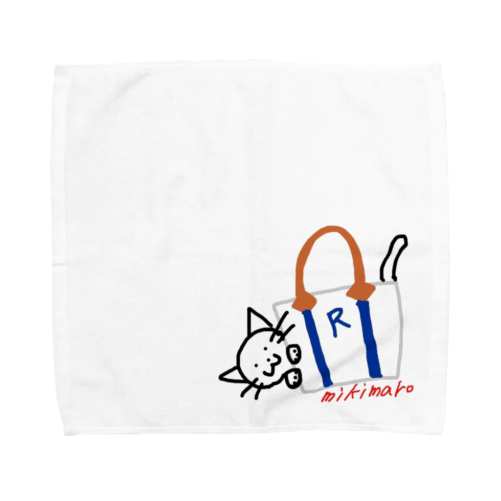 mikimaroエピソードゴロちゃんのRラブたん Towel Handkerchief