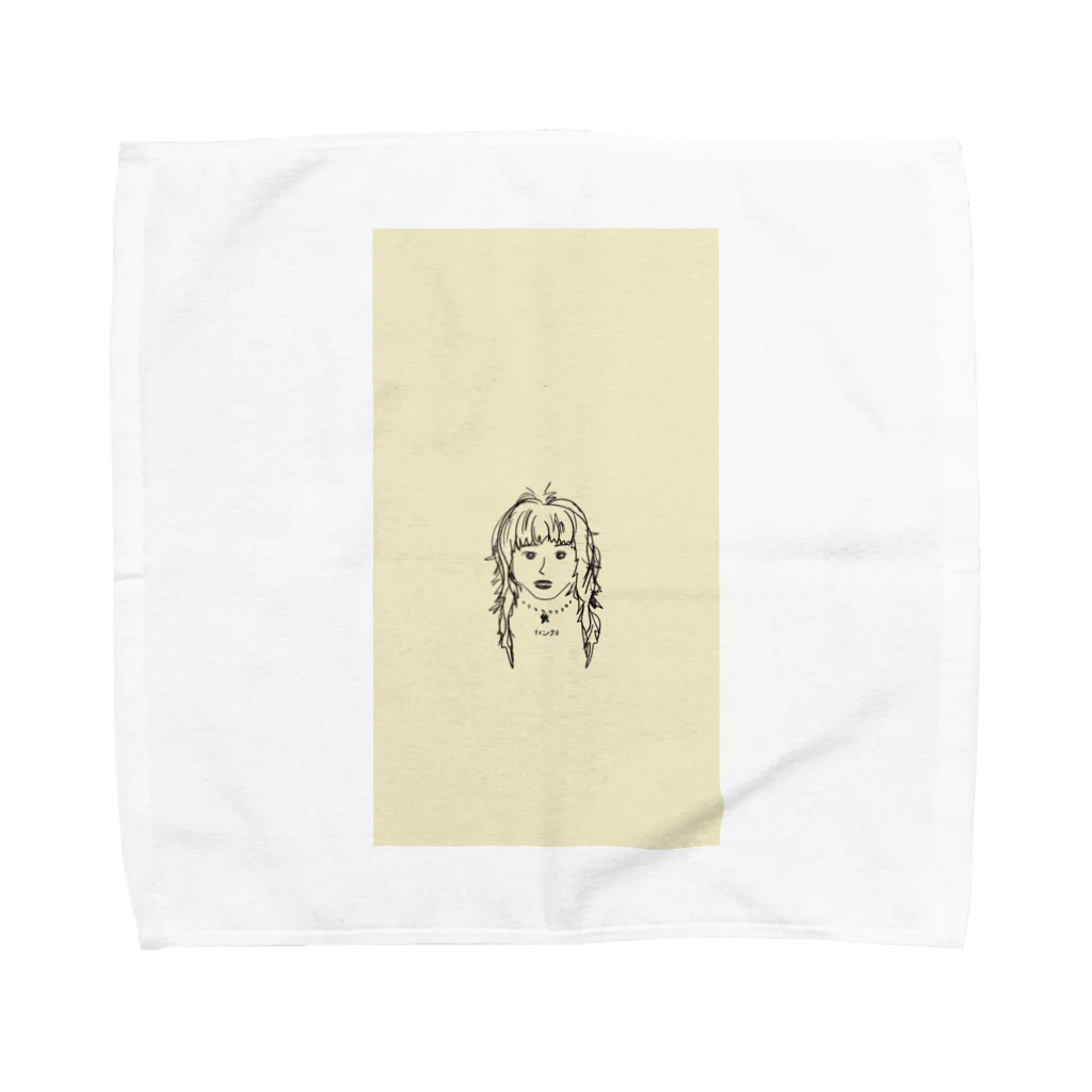 たけたけぱおんのナメンナヨ Towel Handkerchief