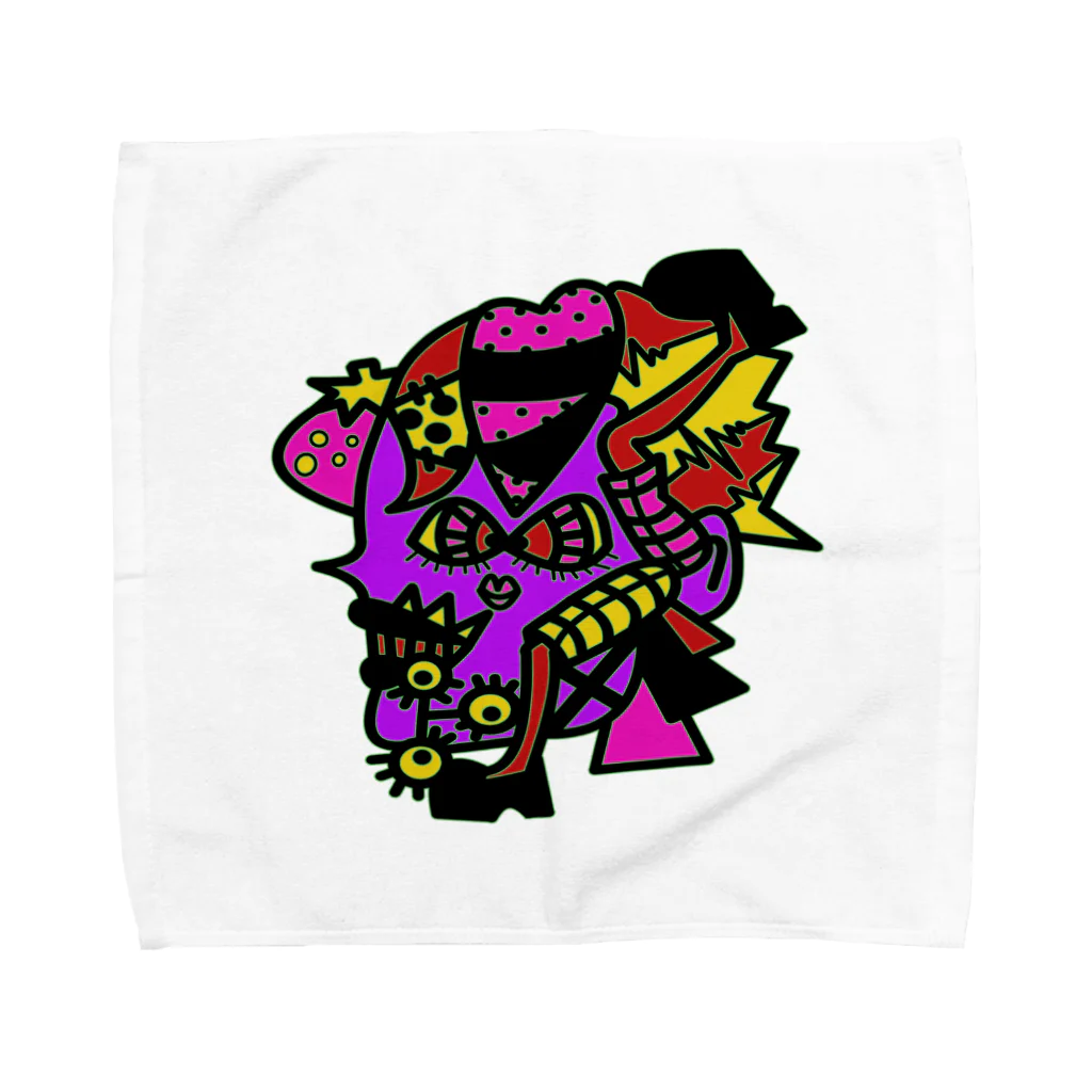 みッくスの〜不思議シリーズ〜カラフル❷ Towel Handkerchief
