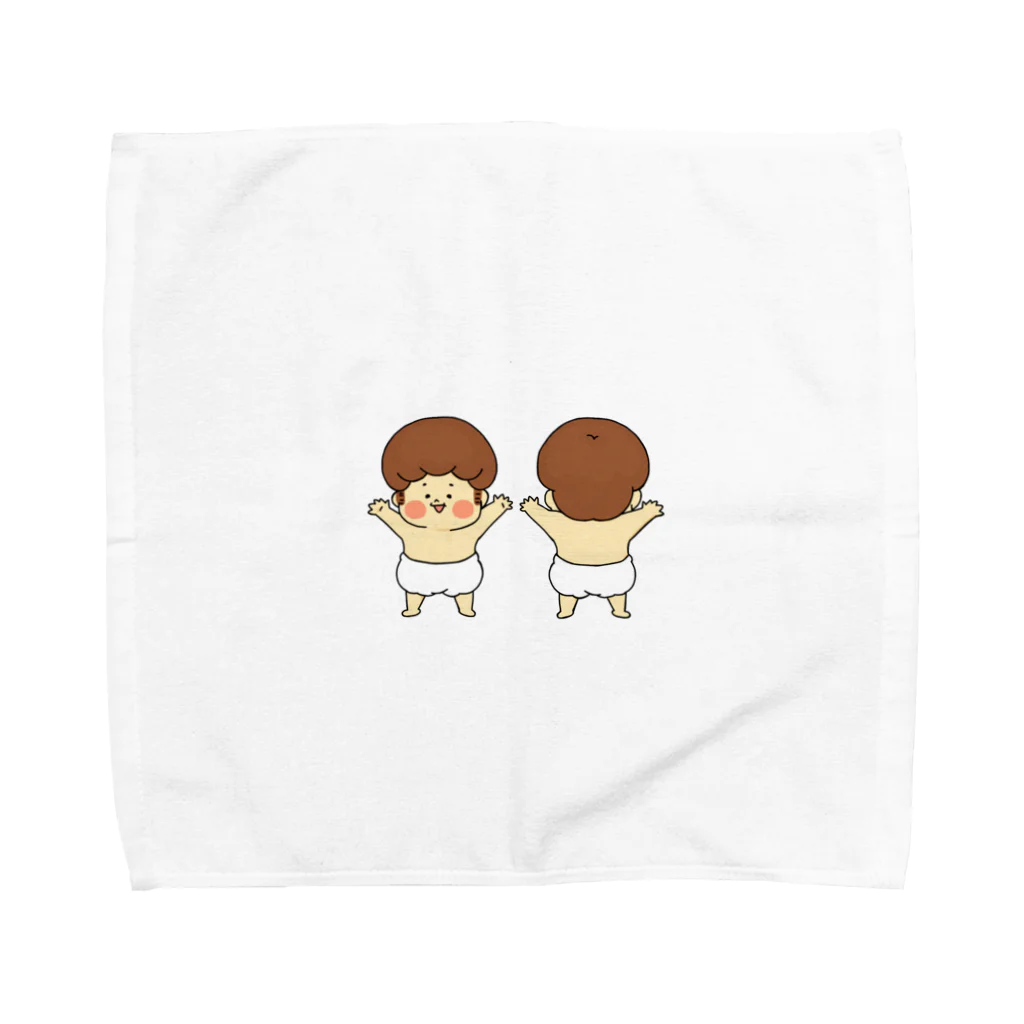 たゆんたゆんのまえうしろ Towel Handkerchief