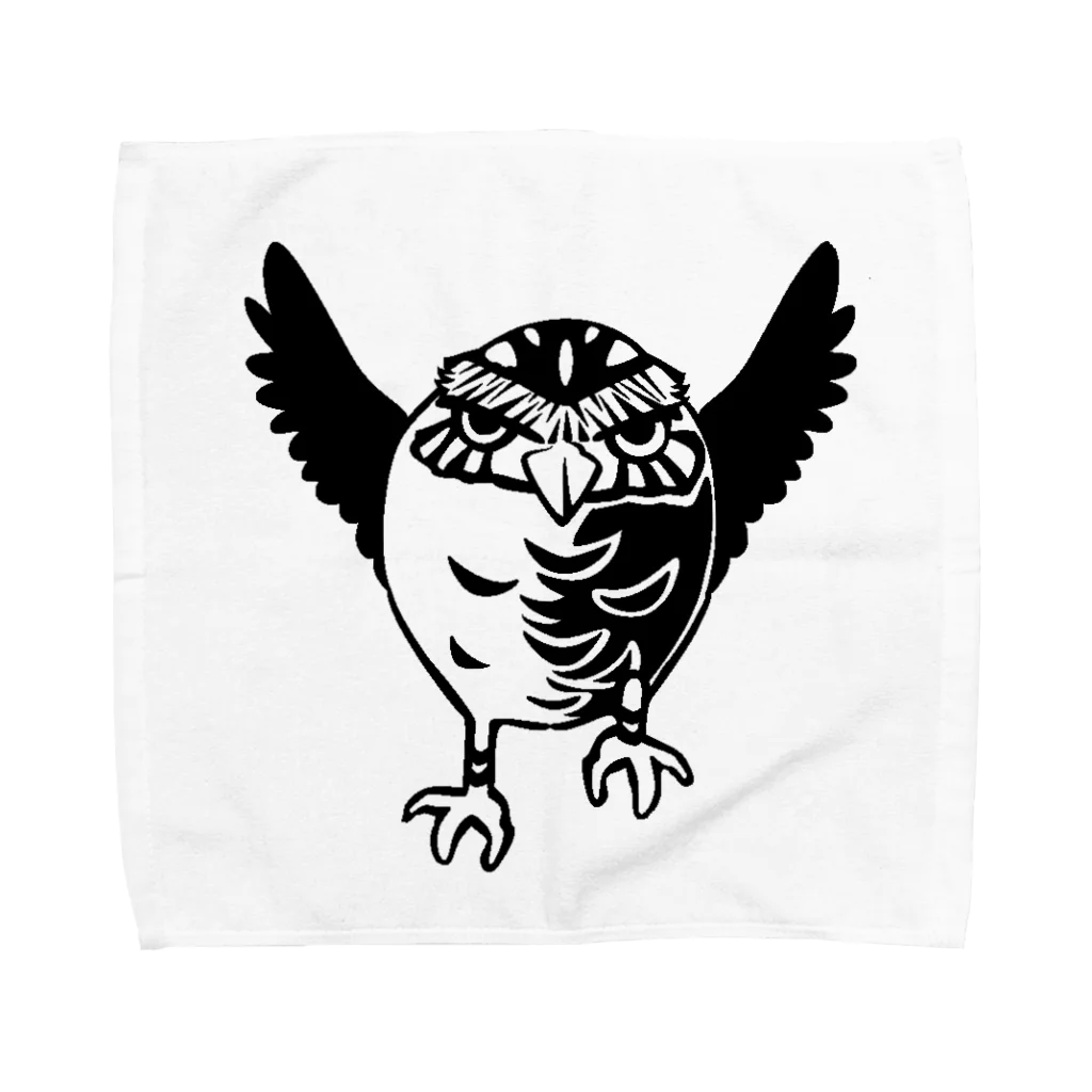 SHOP－コキンメーソン.comのコキンメーソン（ジャンプ！） Towel Handkerchief