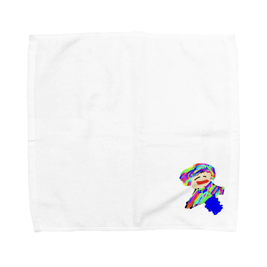 2022-kuru-のカラフルBOY Towel Handkerchief