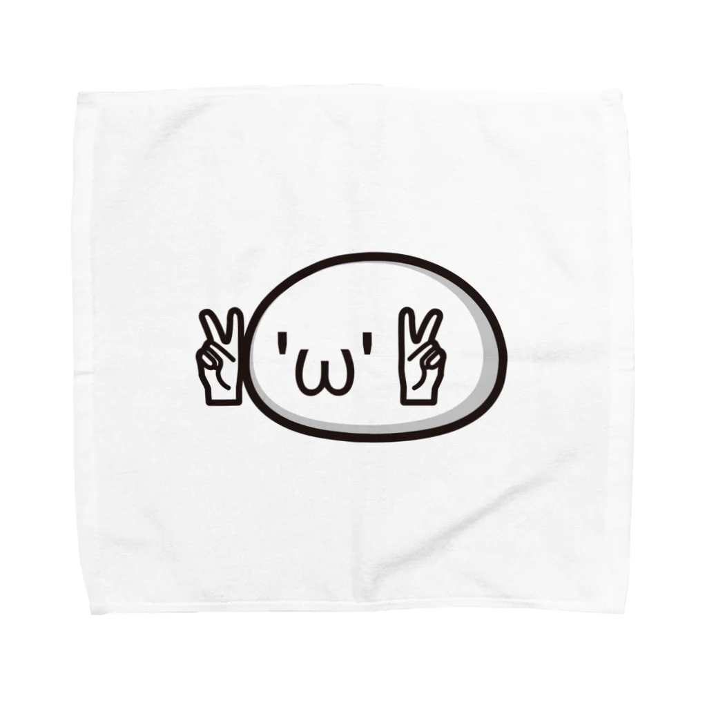 ぽんぽんさんのえりっくくりぷとん Towel Handkerchief