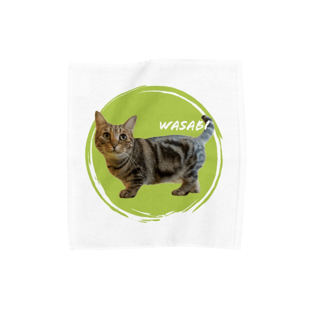 ひとり猫カフェにあにゃあ わさびちゃん Towel Handkerchief By 猫カフェにあにゃあグッズショップ Catcafenearnya Suzuri ひとり猫カフェにあにゃあ わさびちゃん Towel Handkerchief By 猫カフェにあにゃあグッズショップ Catcafenearnya Suzuri