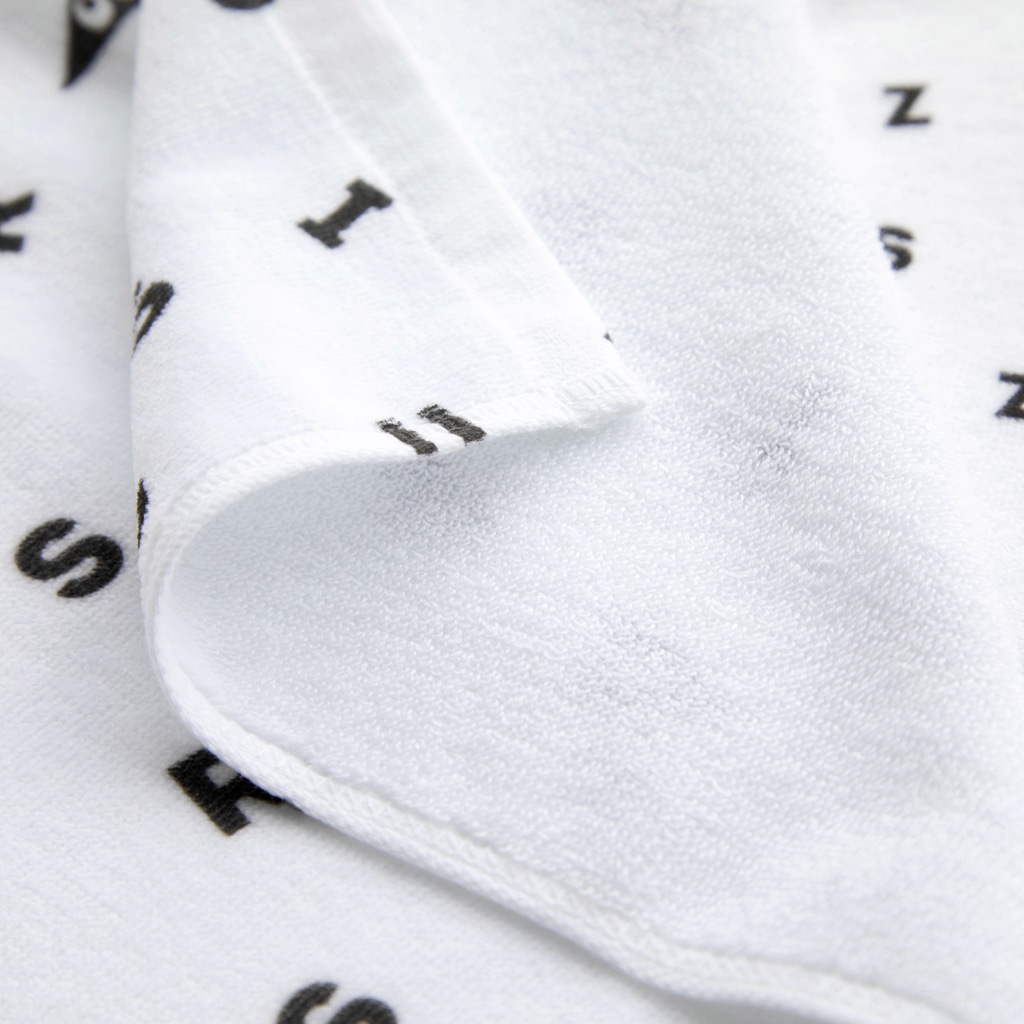 Drecome_Designのツバメの花キャッチ Towel Handkerchief :material
